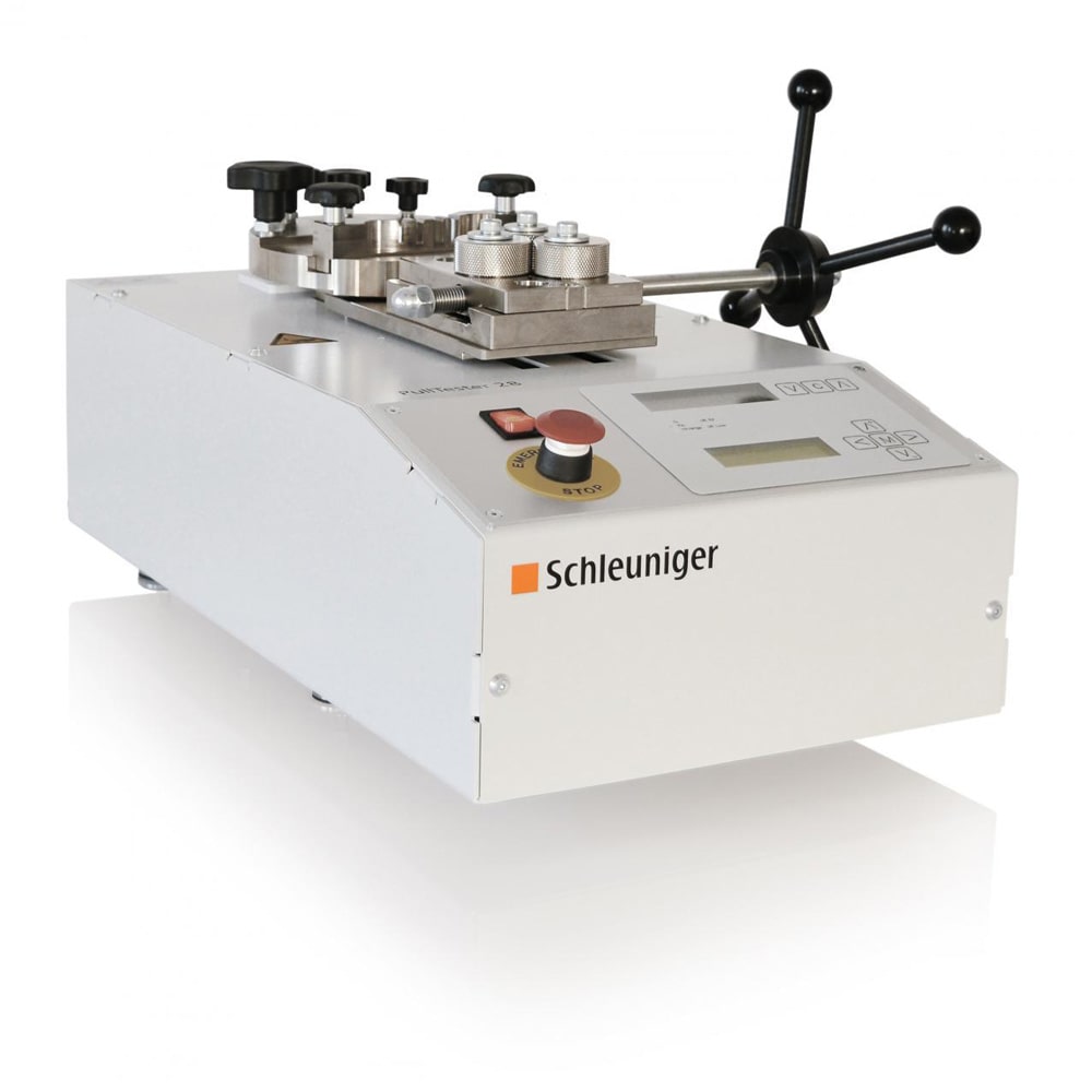 Cofili Wire - Dinamometro da banco motorizzato modello PullTester 28 targato Schleuniger