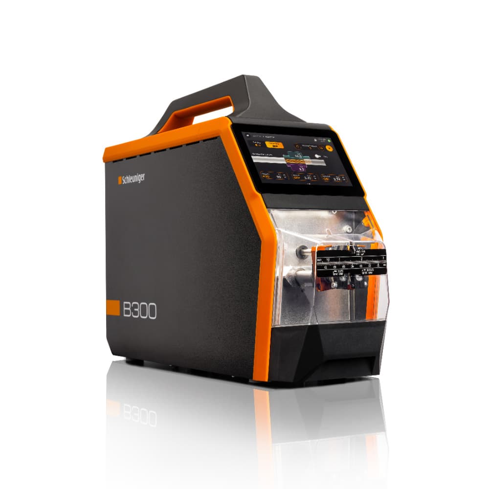 Cofili Wire - Spelacavi elettronica da banco modello Strip Serie B300 targata Schleuniger